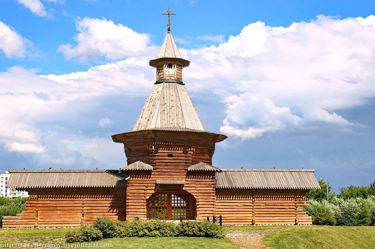 Надвратная башня. Деревянная башня Русь 13 век. Коломенское. Деревянные башни.
