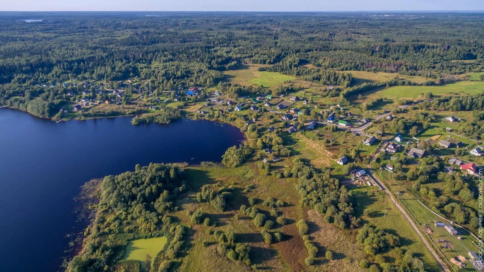 Боровно озеро Окуловский. Деревня Перестово Новгородская область Боровно.