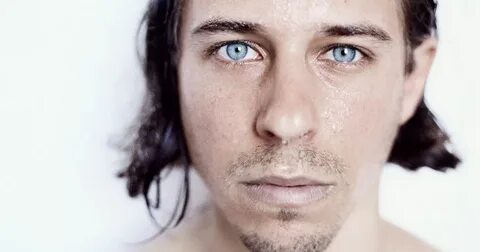 Cold blue eyes