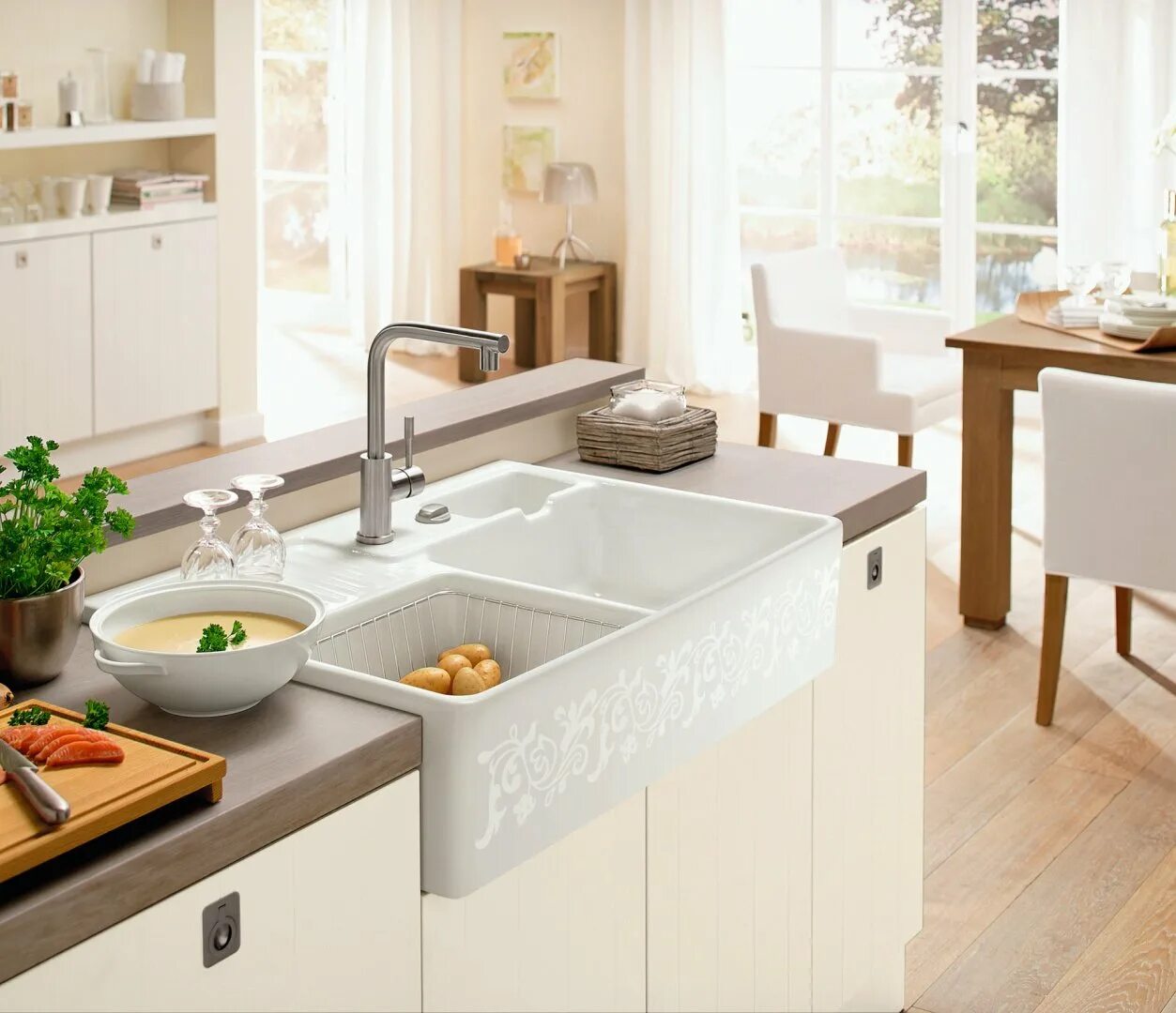 Мойка керамическая Villeroy&Boch Sink Unit (595х630). Мойка Villeroy Boch Sink Unit 632391. Раковина Kitchen Sink кухонная. Villeroy and Boch Farmhouse 80 Sink мойка. Мойка с фартуком