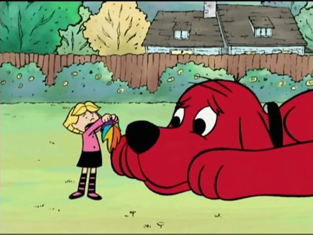 Большой красный клиффорд. Большой красный пёс Клиффорд. Клиффорд 2000. Большой красный пёс Клиффорд игра.