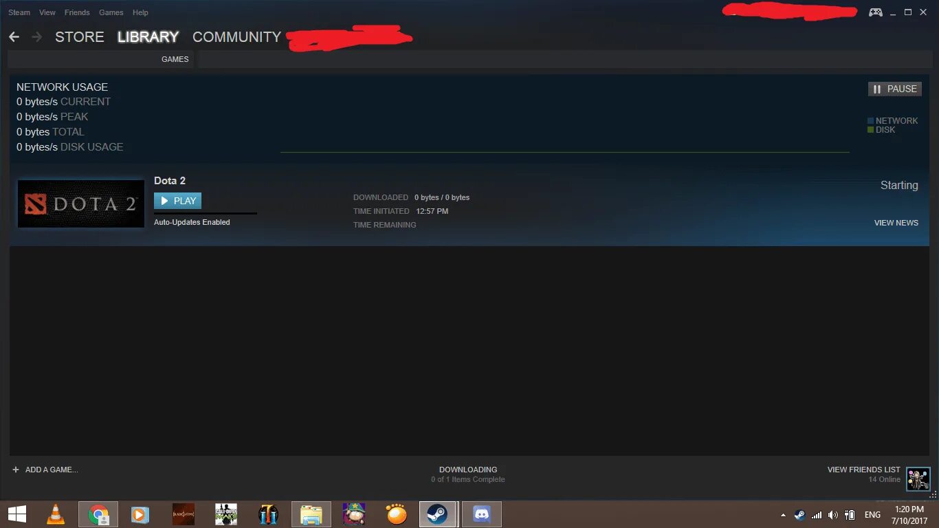 Steam must be started. Steam must be started