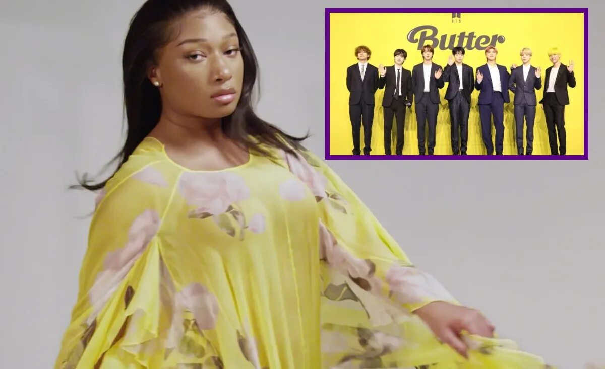 Megan thee stallion bts. Butter bts megan thee stallion. butter bts megan обложка. butter (megan thee stallion remix). меган и бтс.