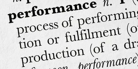 Performing words