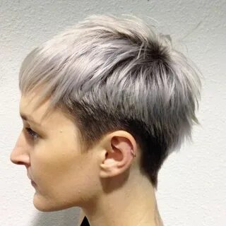 Затылки и виски коротких стрижек