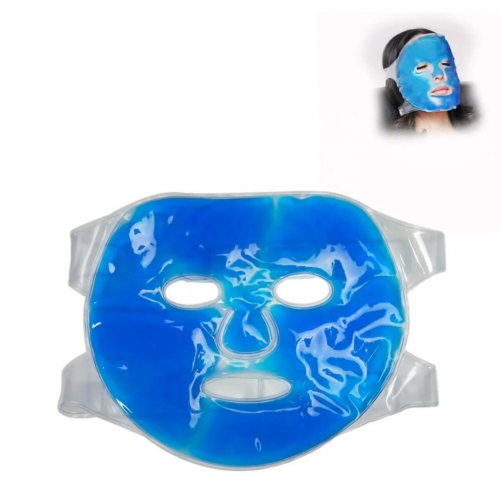 Маска гелевая ahg74. Охлаждающая маска для лица. Гелевые маски для лица. Гелевая маска для лица охлаждающая многоразовая.