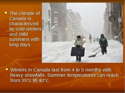It is very cold winter