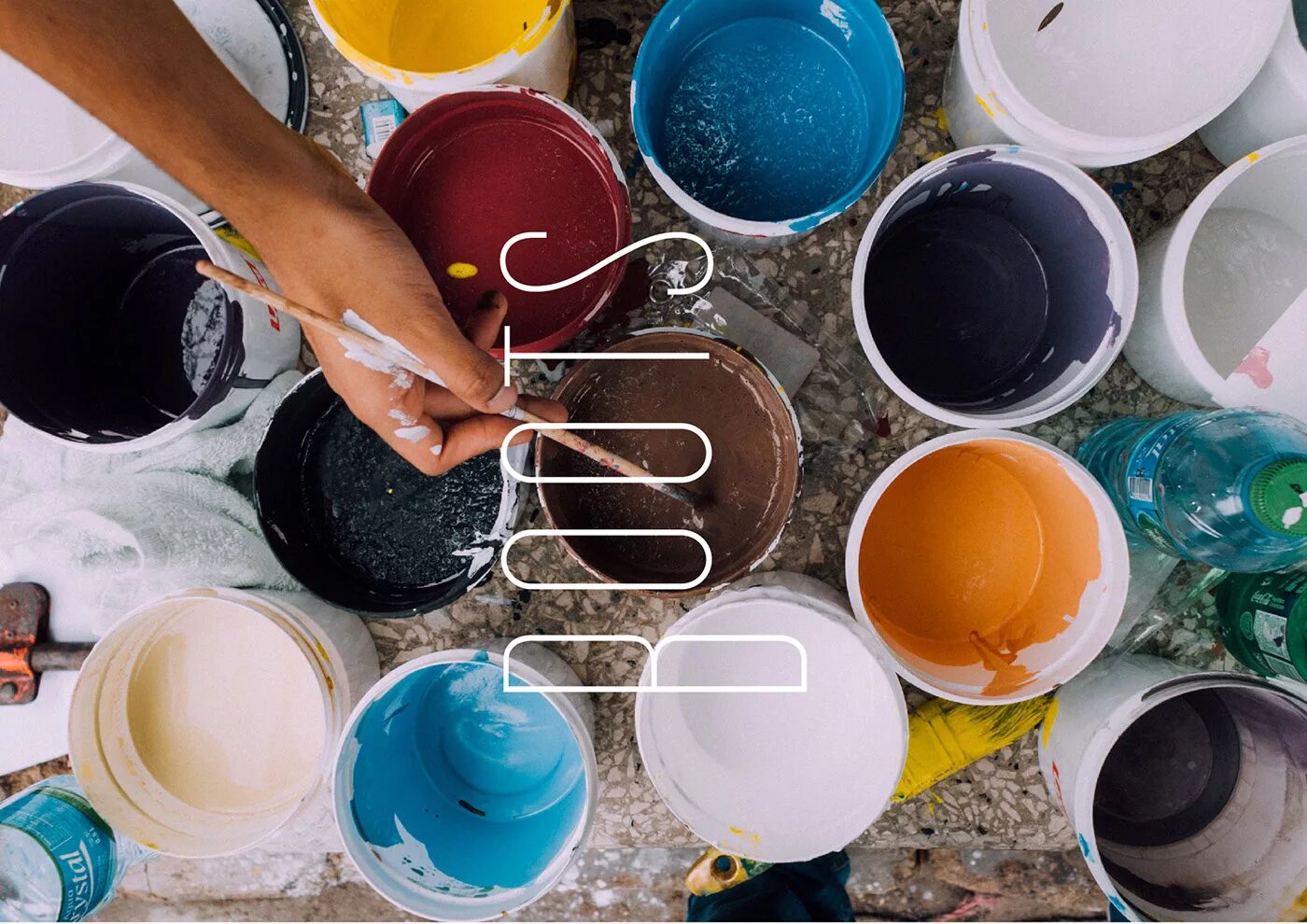 Paint pots