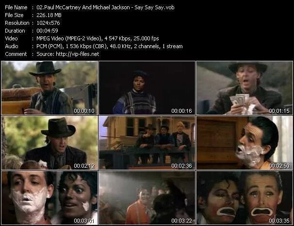 Say say say michael jackson paul