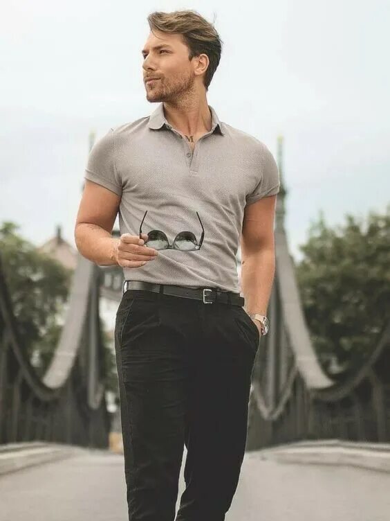 simplerate this look from 1 to 5 in the comments below Polo shirt outfits, Polo 