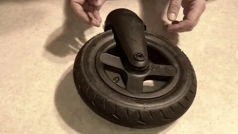 Как снять колеса с коляски