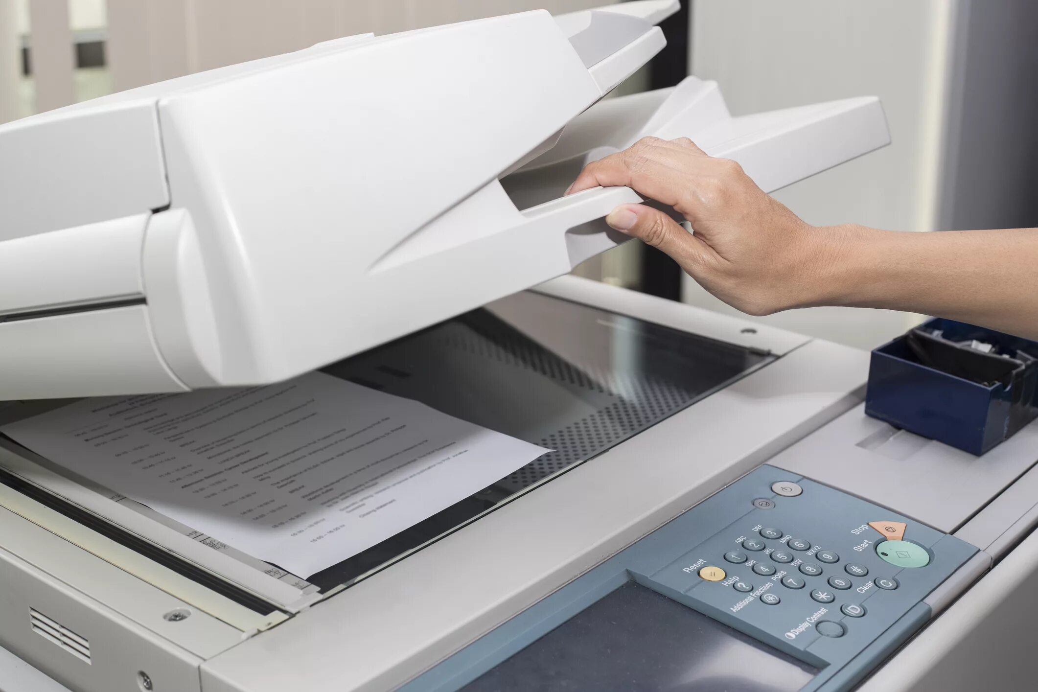 Xerox print and scan