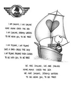Sailing песня текст