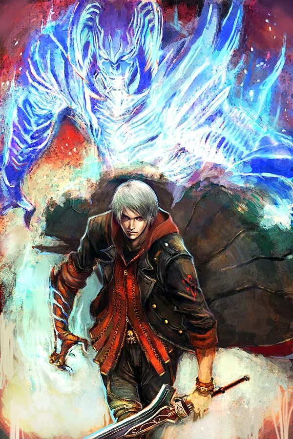 Дел май край. Неро Devil May Cry. Неро DMC 4. Данте DMC 4. Devil May Cry 4 Nero.