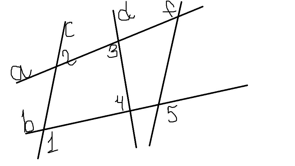 Прямая 3х у 1 0. Неравные углы. Угол 1:1,5. Угол 4 равен углу 5. Дано угол 1 равен углу 5 угол 4 не равен углу 5 определите какие.