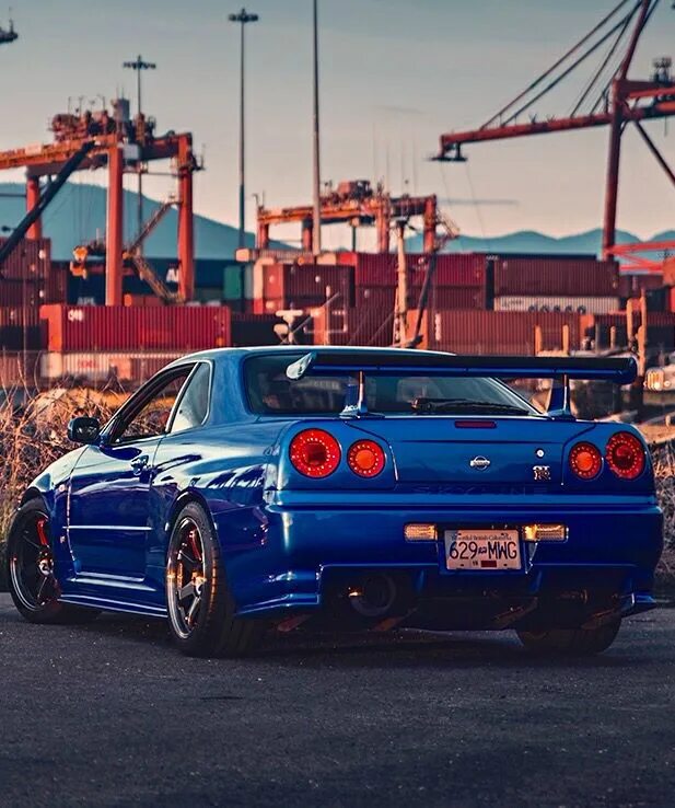 HD wallpaper: white Nissan Skyline, Nissan Skyline GT-R R34 V-Spec II, JDM Nissa