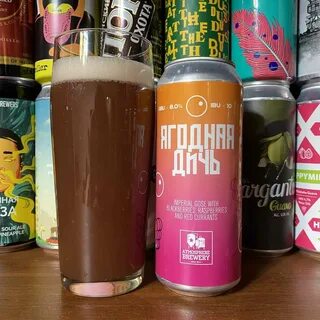 Ягодная Дичь (Sour - Gose - Fruited) - Обзор и дегустация пива. 