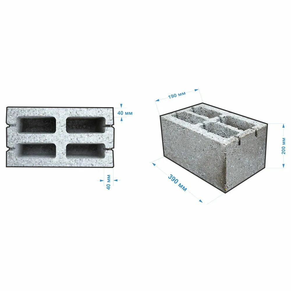Блок стеновой керамзитовый толщина. Керамзитный блок 20х20х40 вес. Габариты керамзитного блока. Керамзитобетонные блоки 4-х щелевые вес.