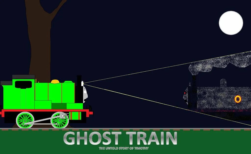 Приведение поезда в движение. Поезд призрак. The Ghost Train игра. Паровоз призрак.