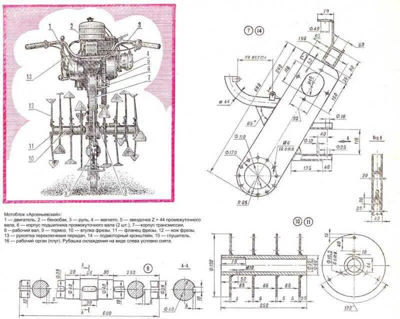 Мотоблок редукторный схема. Мотоблок Целина 6.5 редуктор схема. Схема фрезы на мотоблок