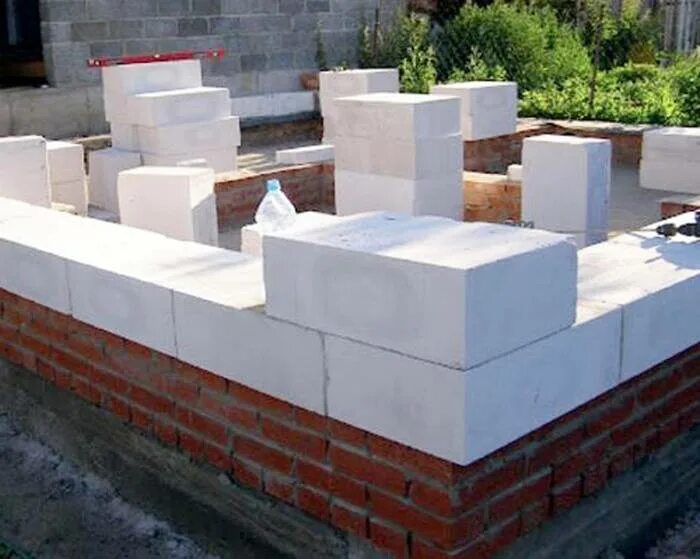 Блоки под кирпич. Куб пеноблока. кладка газобетона. блоки из газобетона. кладка пеноблока.