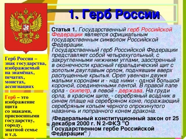 Доклад история герба. Происхождение герба России. Герб России доклад. Герб РФ описание. История государственного герба России кратко.