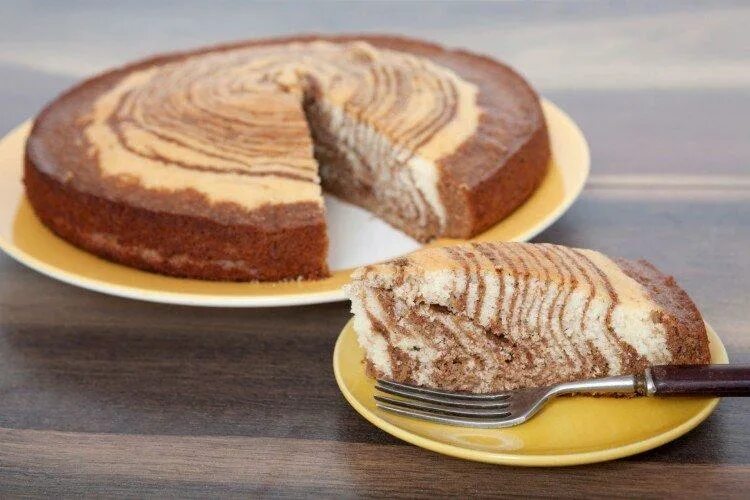 Пирог зебра пошаговый рецепт с фото Пирог ЗЕБРА на Сметане Очень Вкусный Как приготовить Пирог Зебра Рецепт YouTub