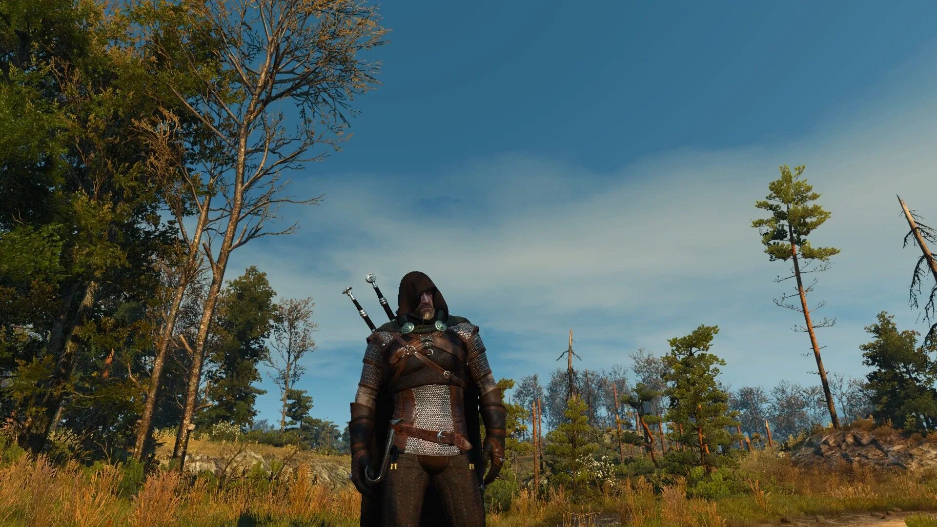 Witcher 3 вылетает. Ведьмак 3 плащ. ведьмак 3 сет самурая. witcher 3 накидка. ведьмак 3 mod cloak.