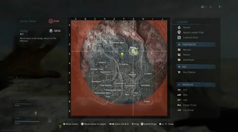 Карта warzone