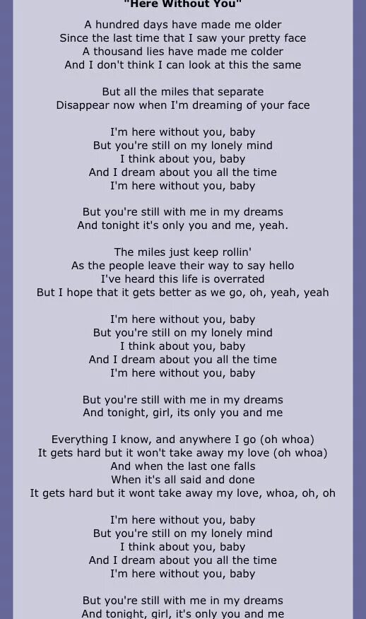 Here without you текст. 3 doors down here without you. All the time текст. Doors down - here without you. Here without you baby tabs.
