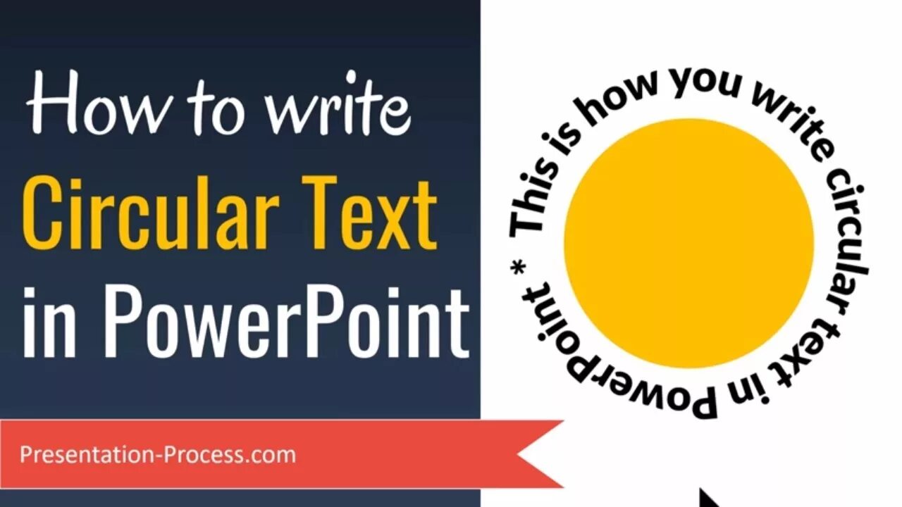 The circle text. Round text. circular writing.
