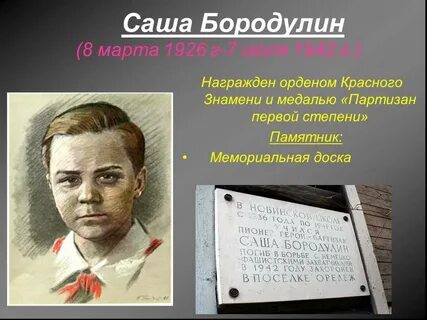 Пионер герой великой отечественной орден красного знамени