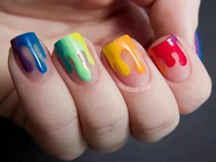 Painted nails