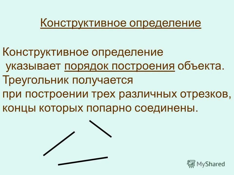 Три определения. Конструктивное определение. Конструктивное определение примеры. Определение это логическая операция раскрывающая. Определение логических операций.