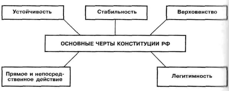 Характерные особенности конституции. Характерные особенности конституции