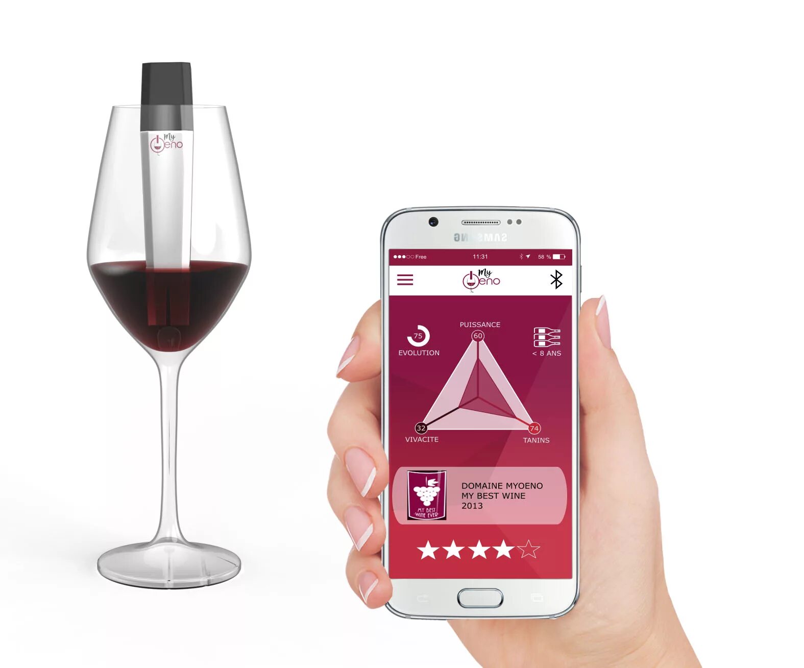 Smart wine scanner