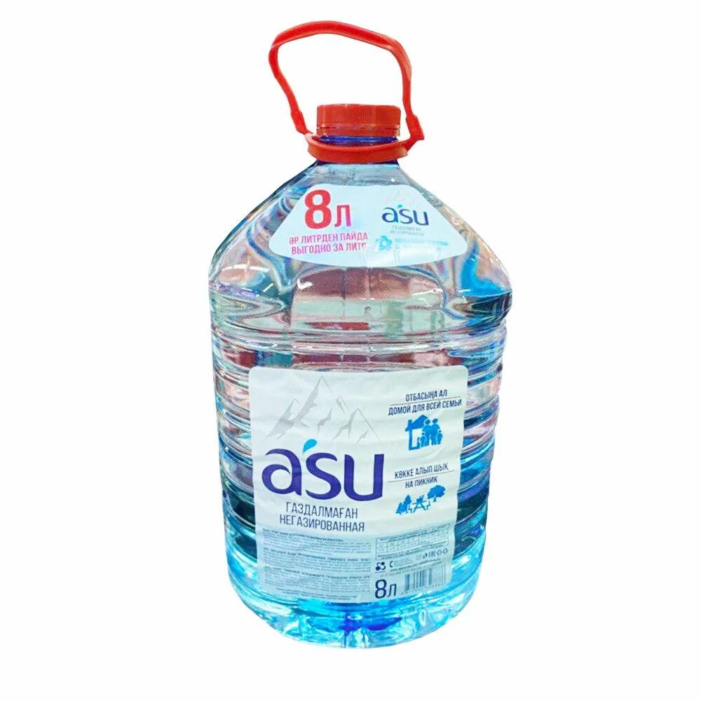 Вода Asu 8л. Asu 0.5 л. Вода негазированная Asu. Asu 1 л негазированная.