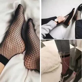 Чулки в дырочку