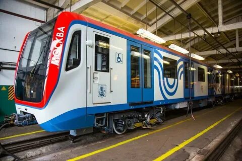Поезда метро москвы фото