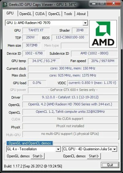 GPU 3d.
