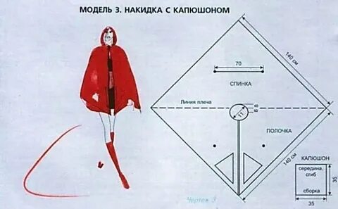 Как сшить накидку