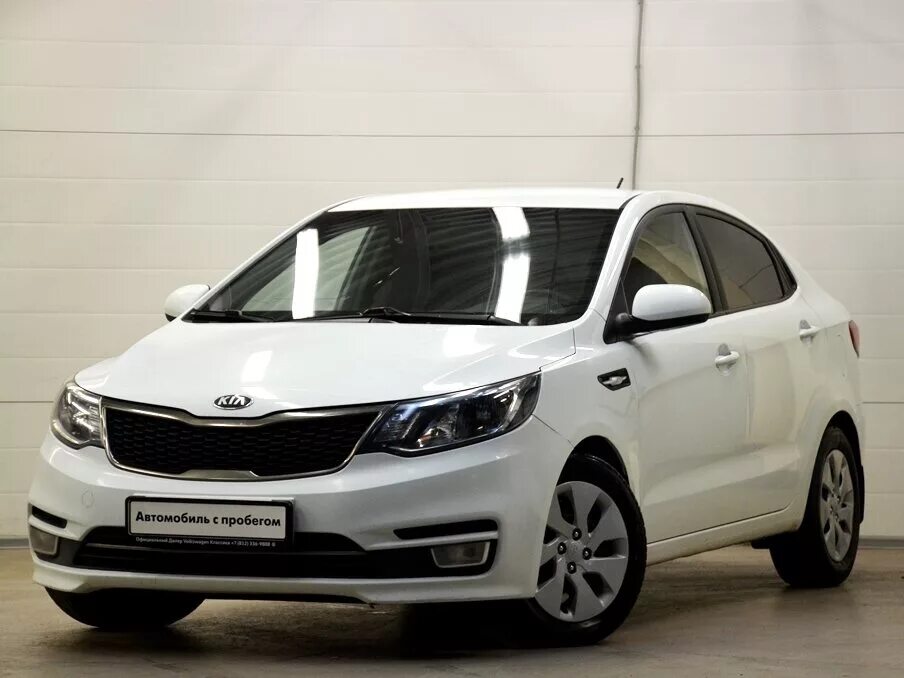 Купить б/у Kia Rio III Рестайлинг 1.4 MT (107 л.с.) бензин механика в Москве: бе