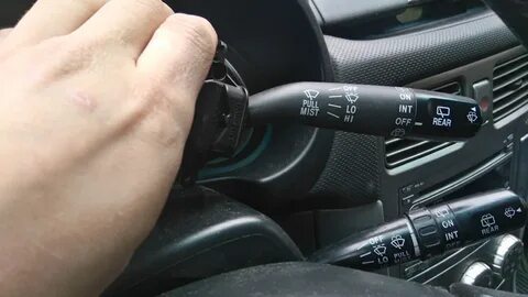 Как включить автоматические дворники