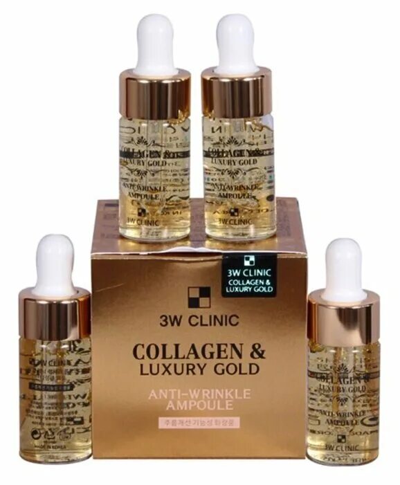 Gold anti. 3w Clinic Collagen & Luxury Gold Anti Wrinkle Ampoule сыворотка с золотом и коллагеном. Сыворотка с золотом и коллагеном 3w Clinic Collagen & Luxury Gold Anti Wrinkle Ampoule 13 мл. Сыворотка для зрелой кожи 3w Clinic Collagen & Luxury Gold Anti Wrinkle Ampoule, 100 мл.. Ампульная сыворотка с золотом 100 мл 3w Clinic Collagen & Luxury Gold Anti-Wrinkle Ampoule.