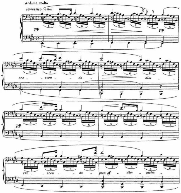 сибелиус этюд ноты