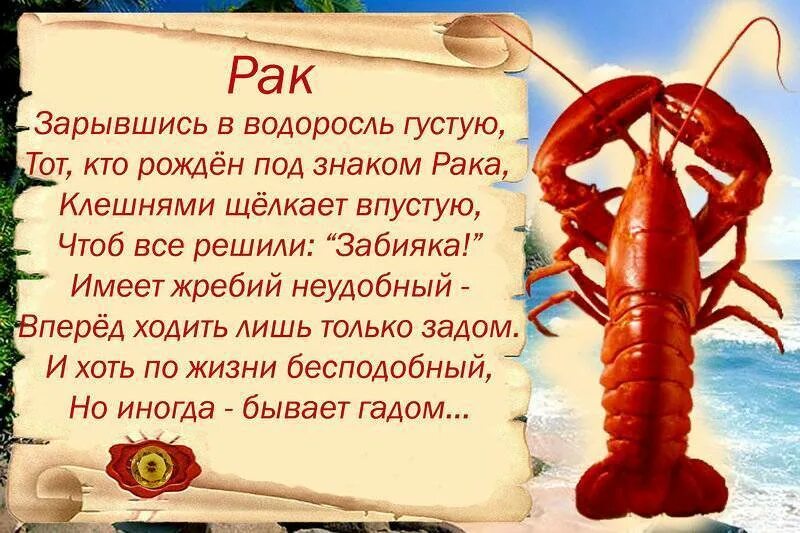 Мужчина рак даты рождения