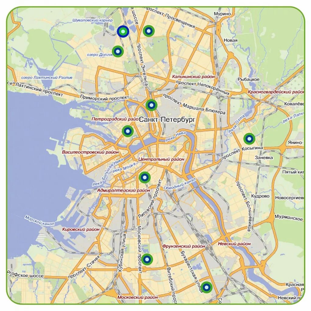 Сайты районов спб. Районы Питера на карте. Карта Санкт Петербургского района. Карта Санкт-Петербурга по районам. Районы Петербурга на карте города.