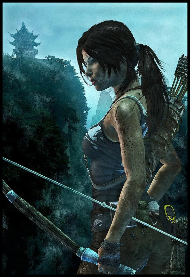 Lara croft island. Tomb Raider Яматай.