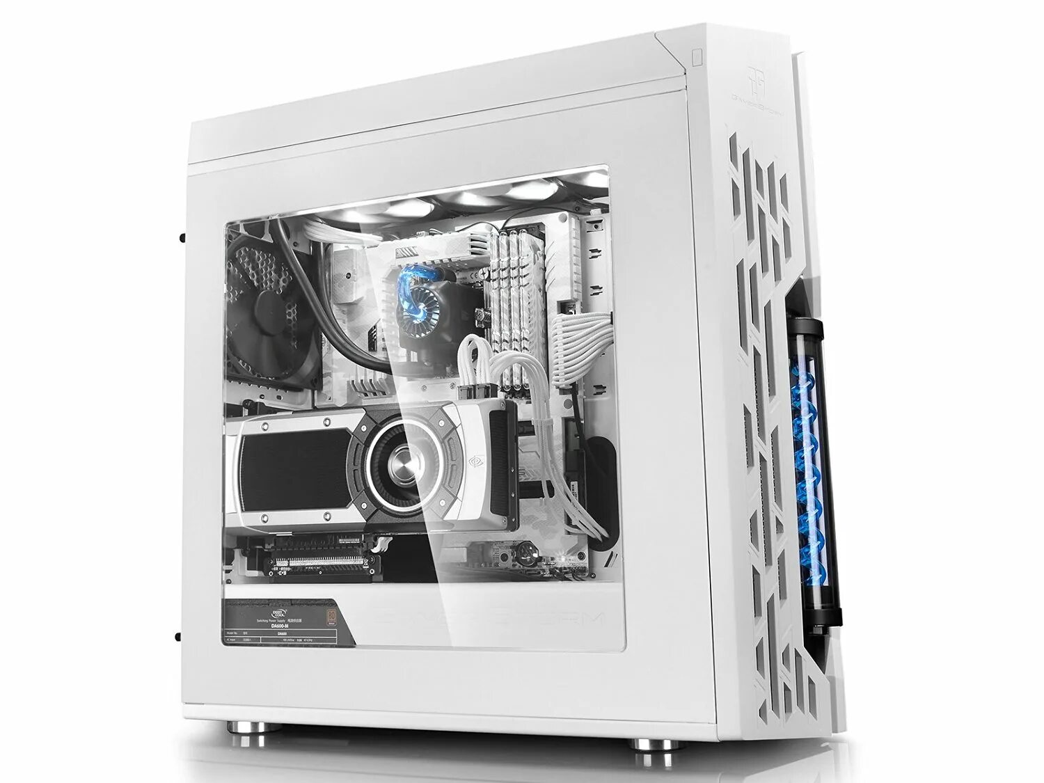 Deepcool Genome II. Корпус с сво Deepcool. Deepcool корпус с водяным охлаждением. Корпус Deepcool White.