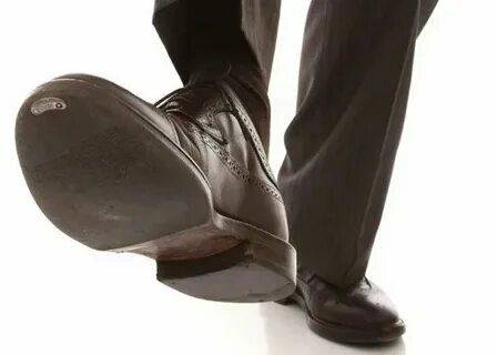 Put my foot down